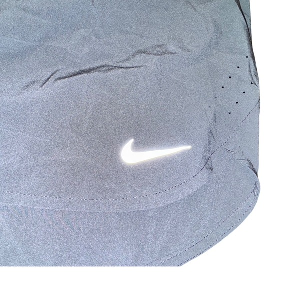 Nike Dri Fit Womens Running Shorts Black 2x Athletic Gym Workout - Picture 2 of 3